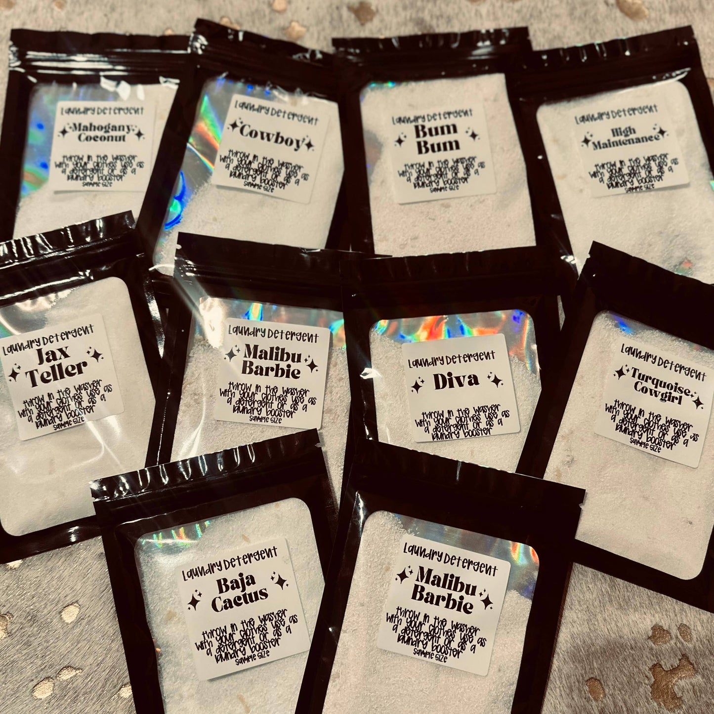 Laundry Detergent Samples 
