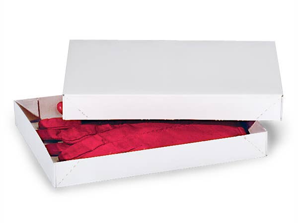Recycled White Apparel Gift Boxes