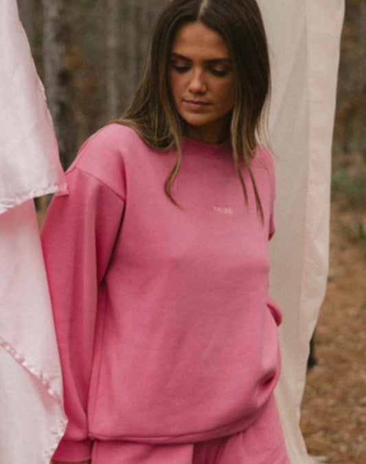 Tribe Kelly Butter Crew Backroad Rose