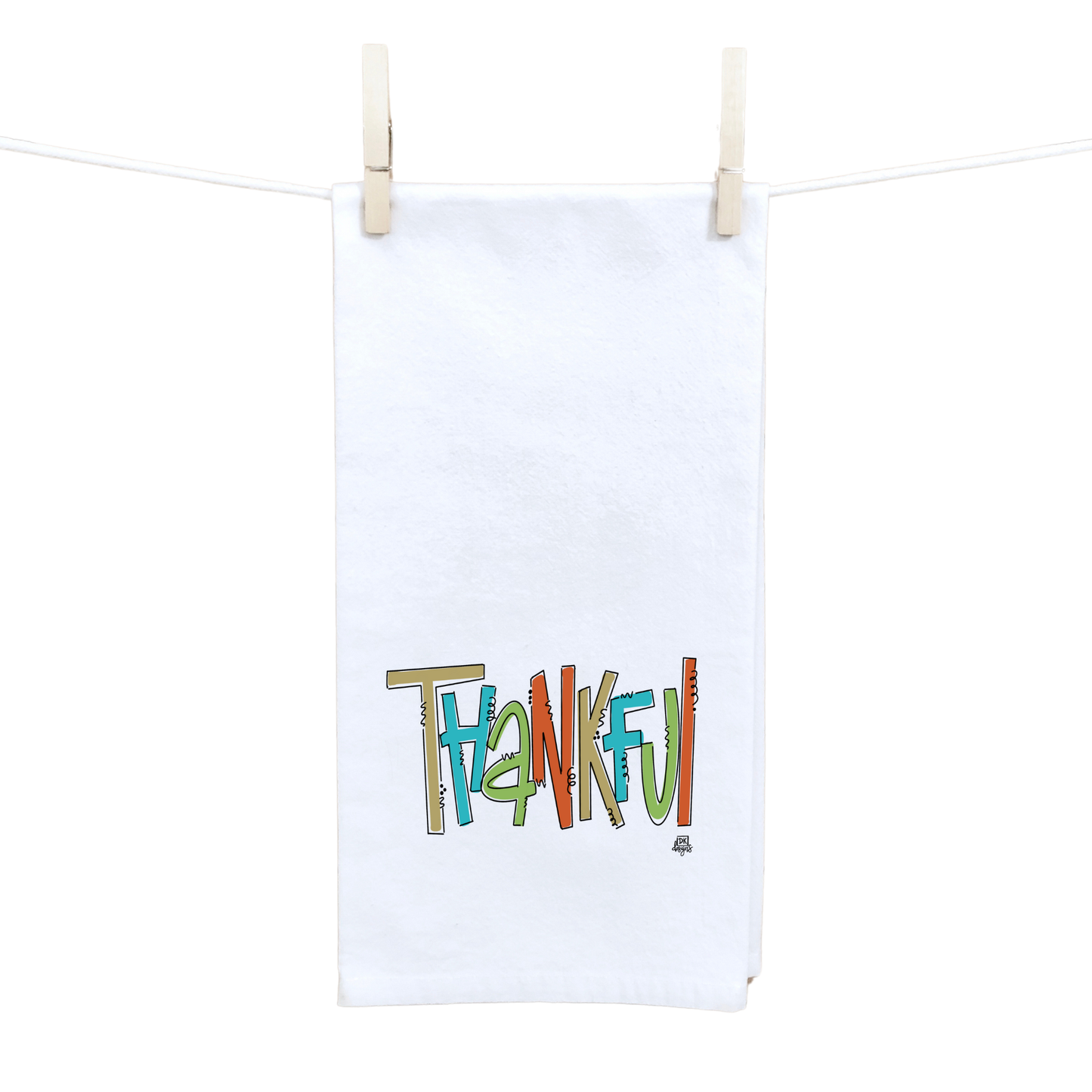 Thankful Tea Towel