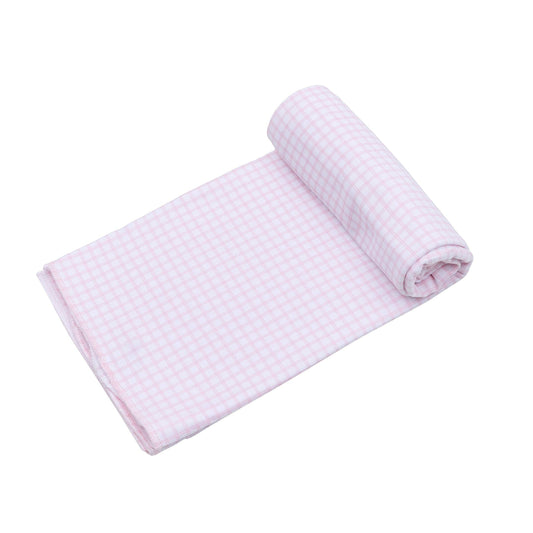 Peek-A-Boo Wishes Swaddle Blanket - Pink