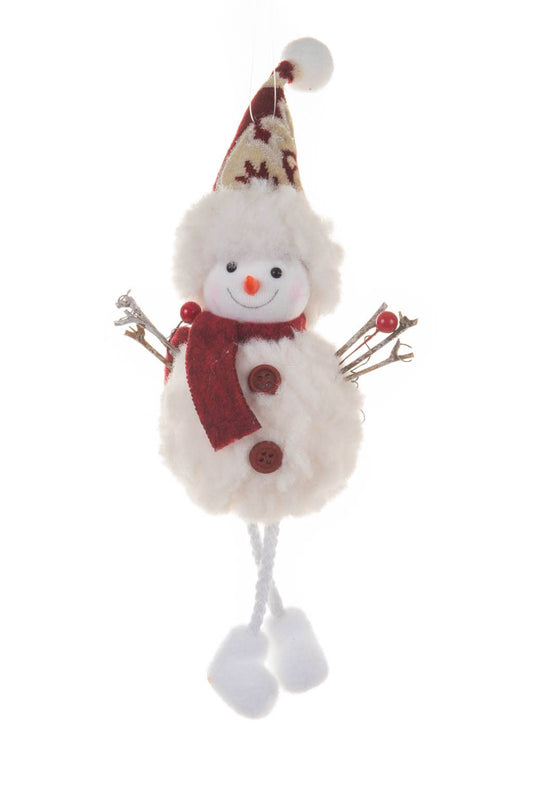 NEW - Hanging Cheery Snowman Ornament