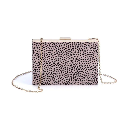 HARDING FRAME CLUTCH PINK