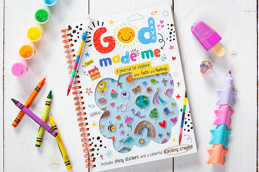 God Made Me (Kid's Journal - Christmas Gift Ideas)