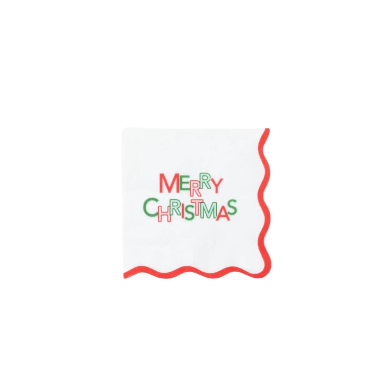 HOL25-CN6- Merry Christmas Cocktail Napkins