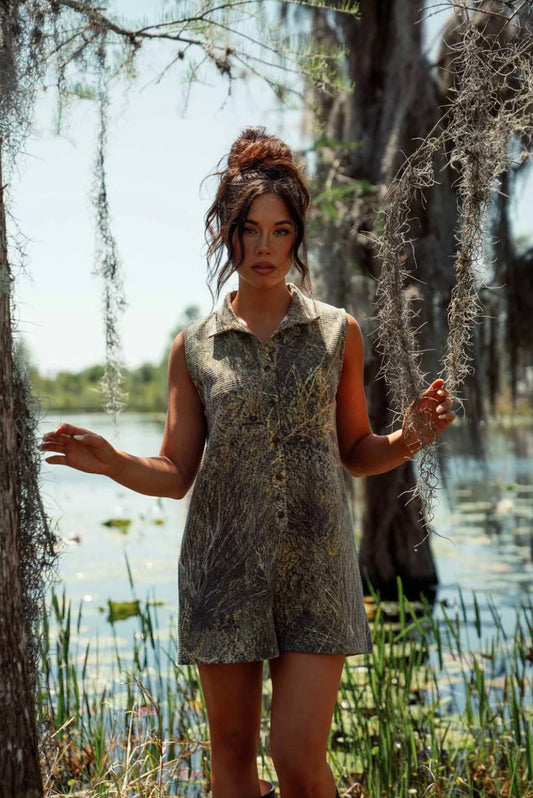 Tribe Kelly Mossy Oak Romper