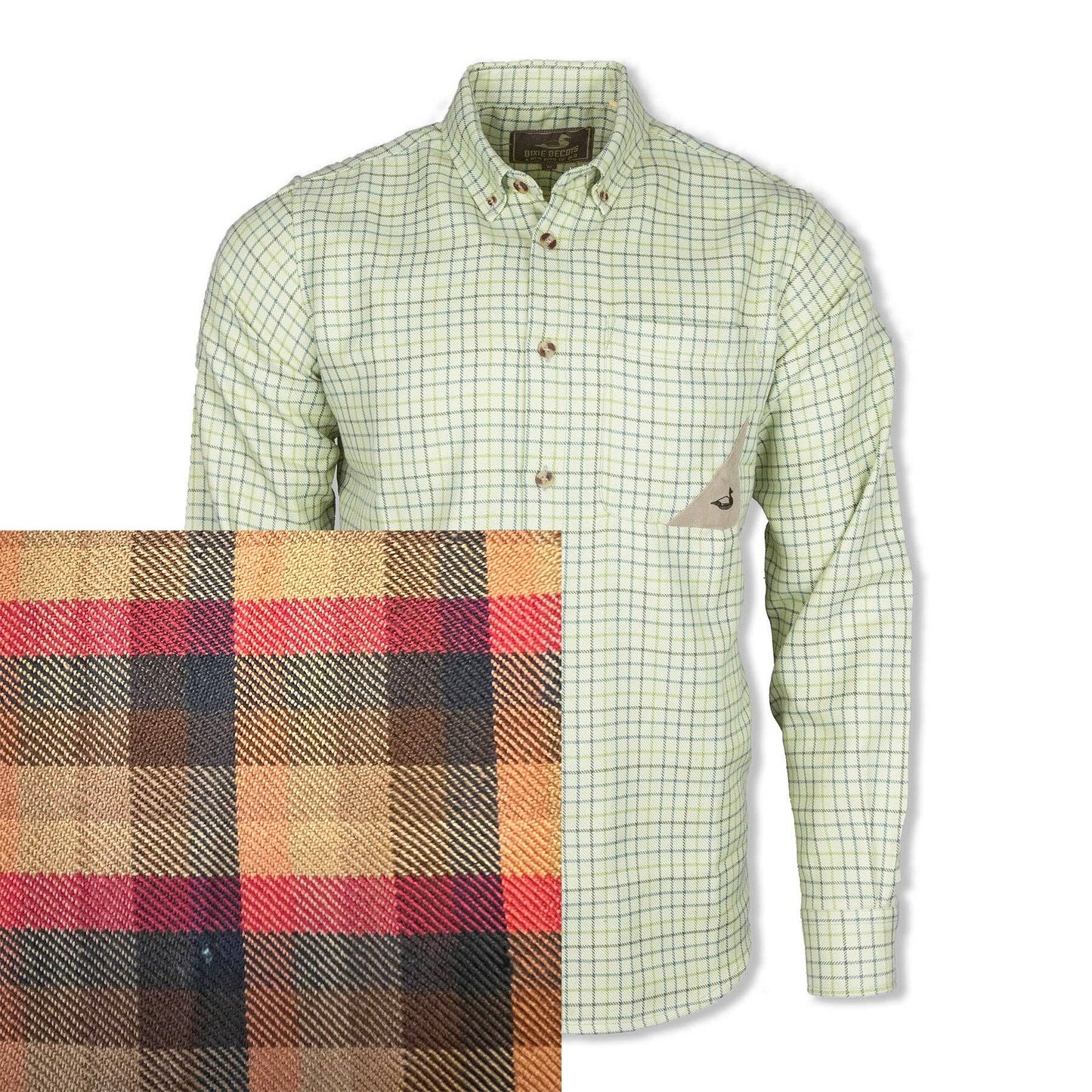 Fall Foliage Tattersall Sport Shirt