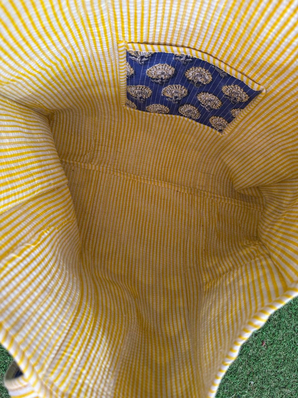 Printed Shoulder Cotton Quilted Bag