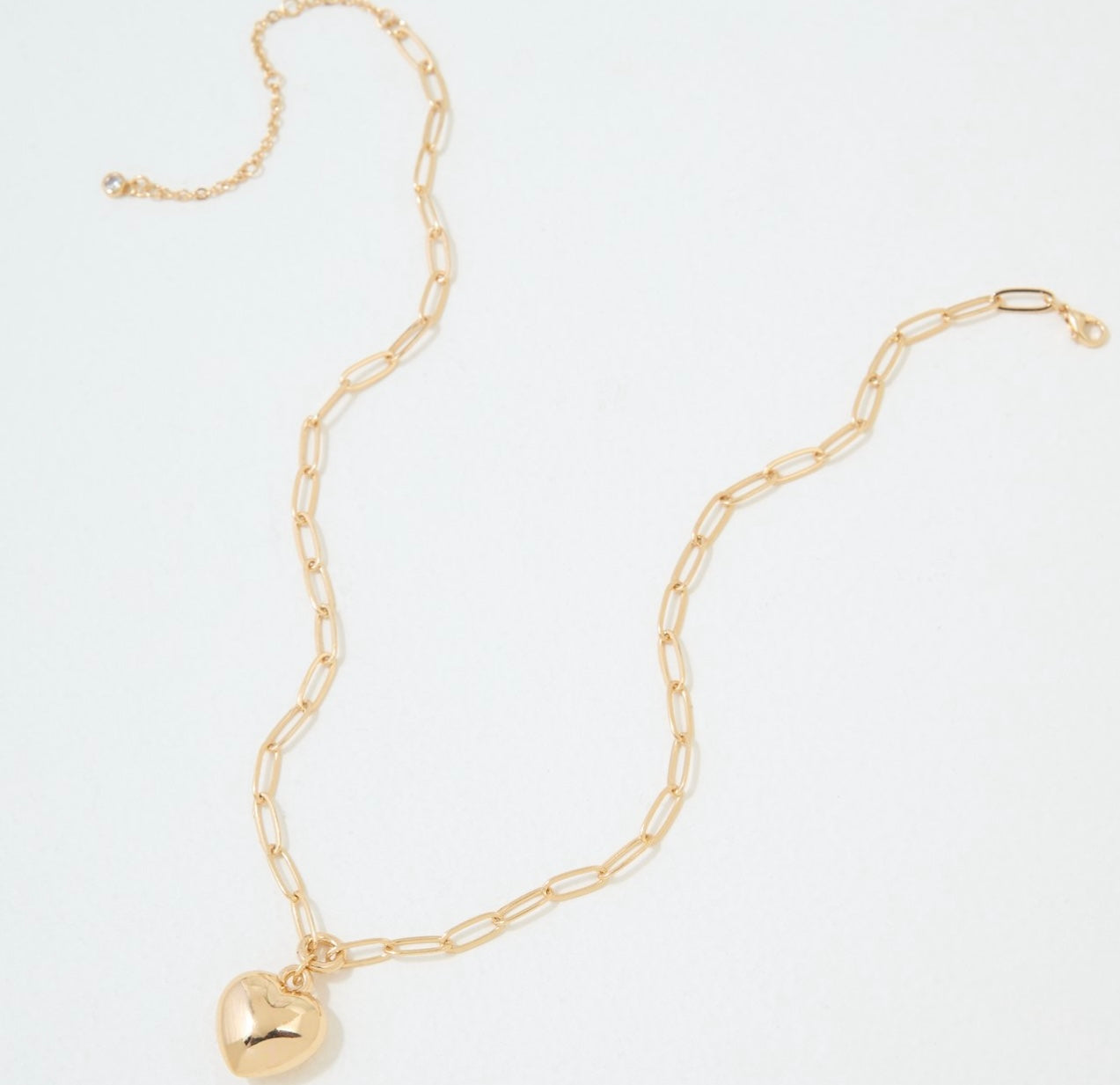 Gold Heart Necklace