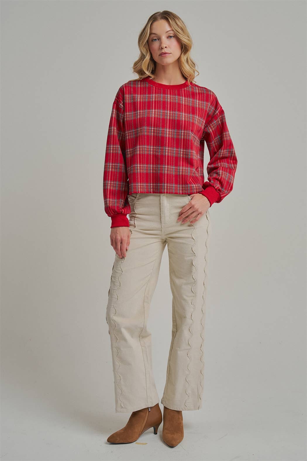 STRETCH CORDUROY WIDE LEG PANTS_JLB80071-03