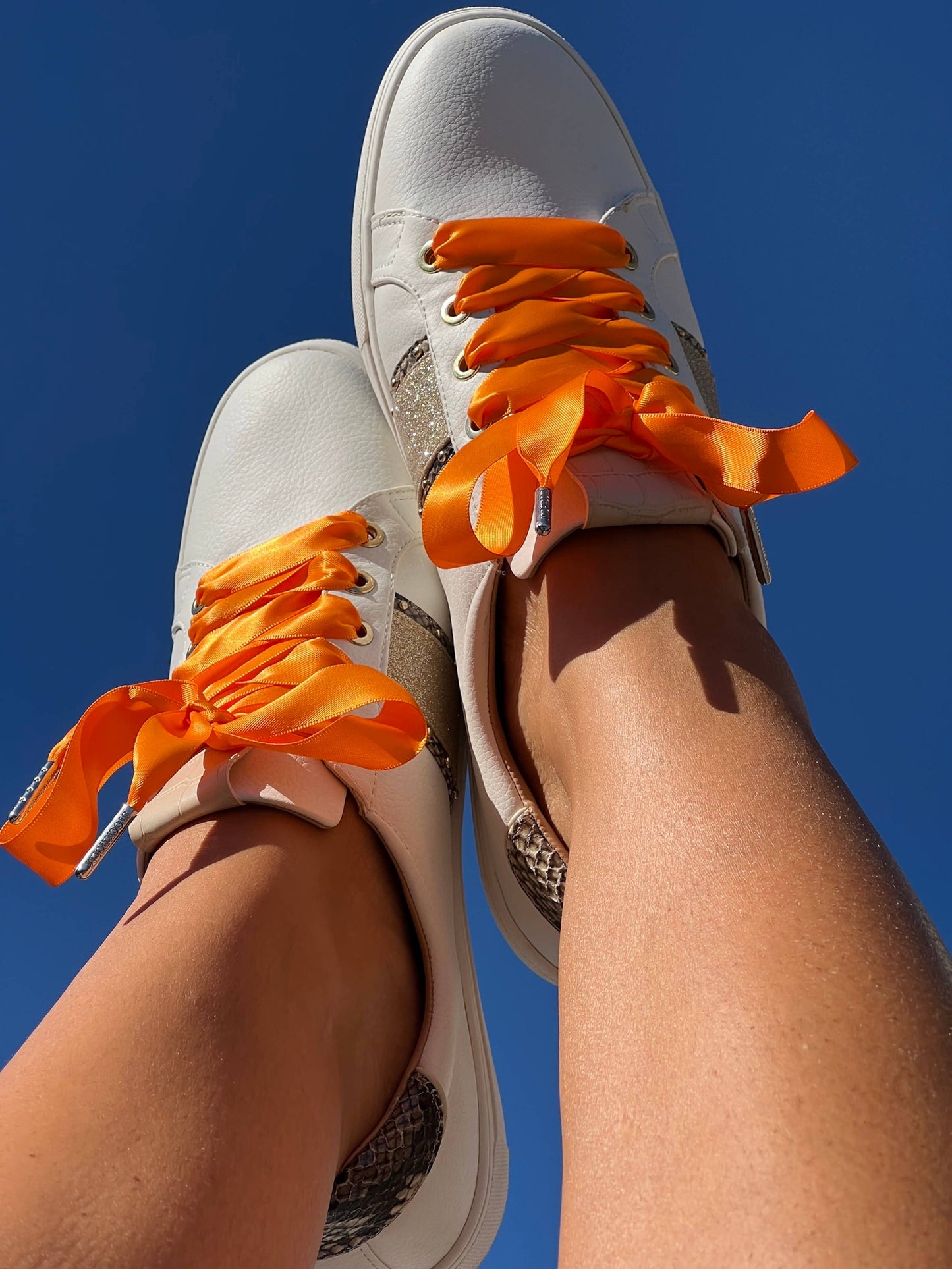 Orange Silk - Shoelaces