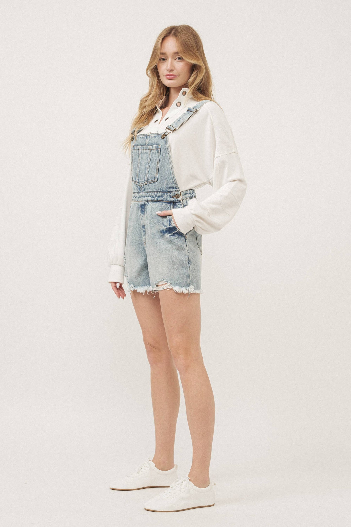 MAJ2503 Faith Overall Shorts