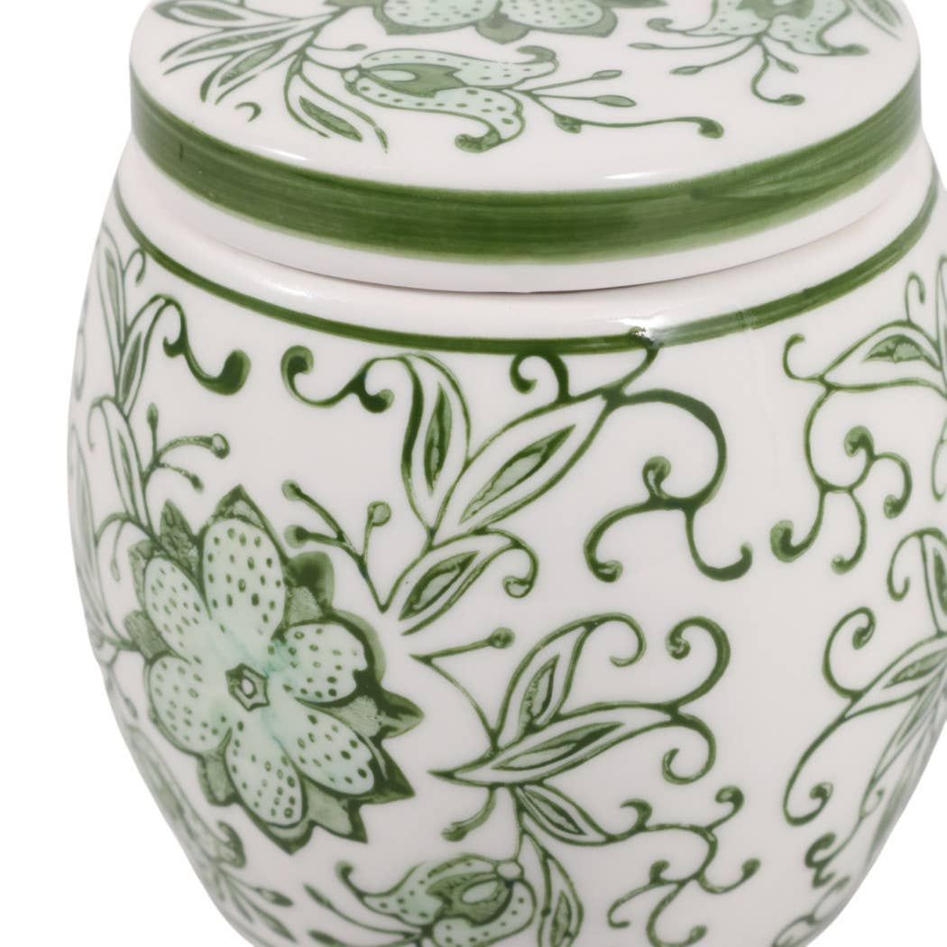 Scented Candle - Lavender Verbena Soy Wax Ceramic Lid,8.5Oz.