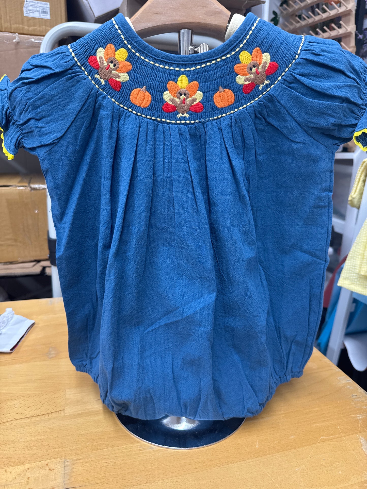 Smocked Turkey Bubble