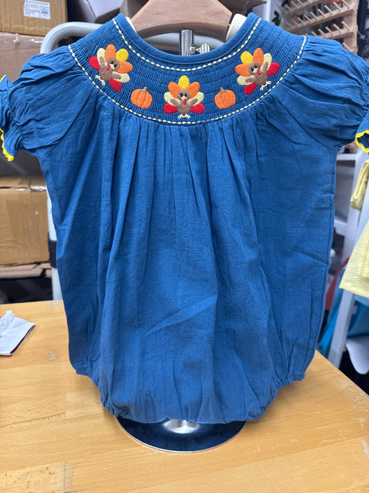 Smocked Turkey Bubble