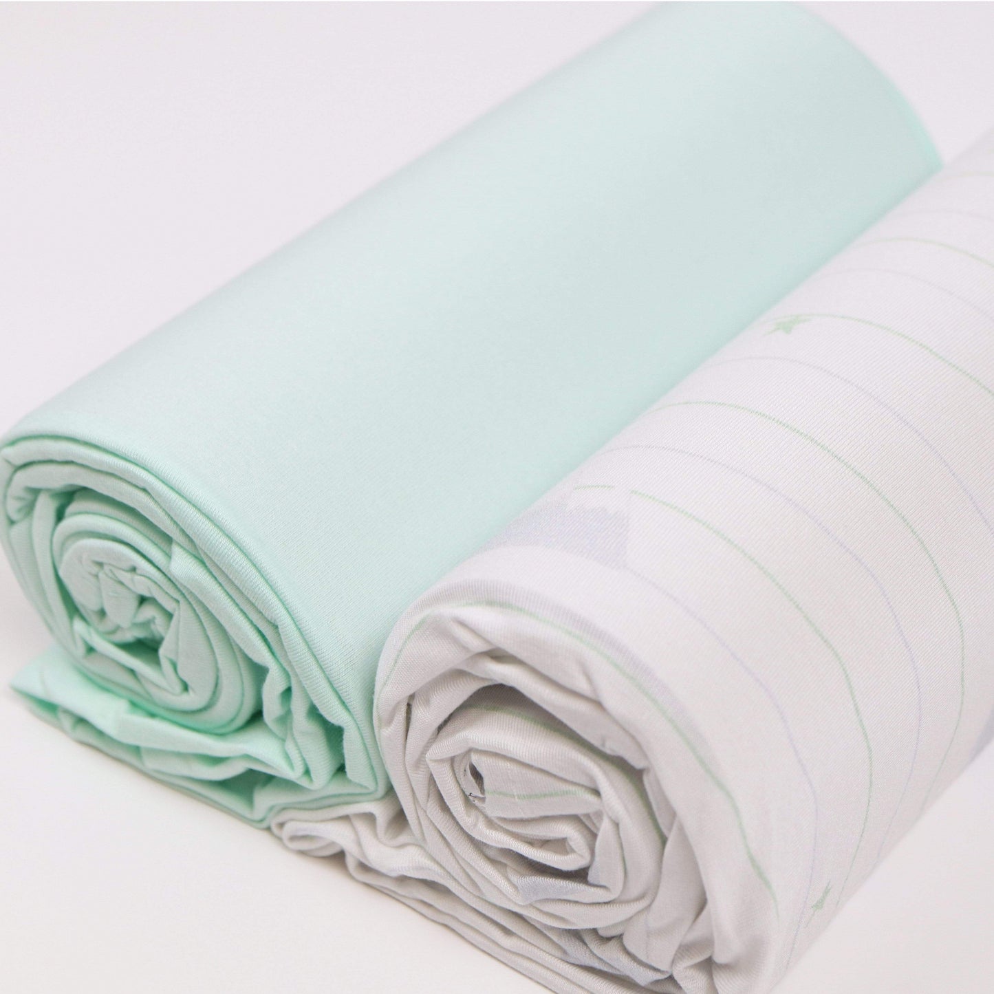 Mountains and Mint Swaddle Blanket 2 Pack