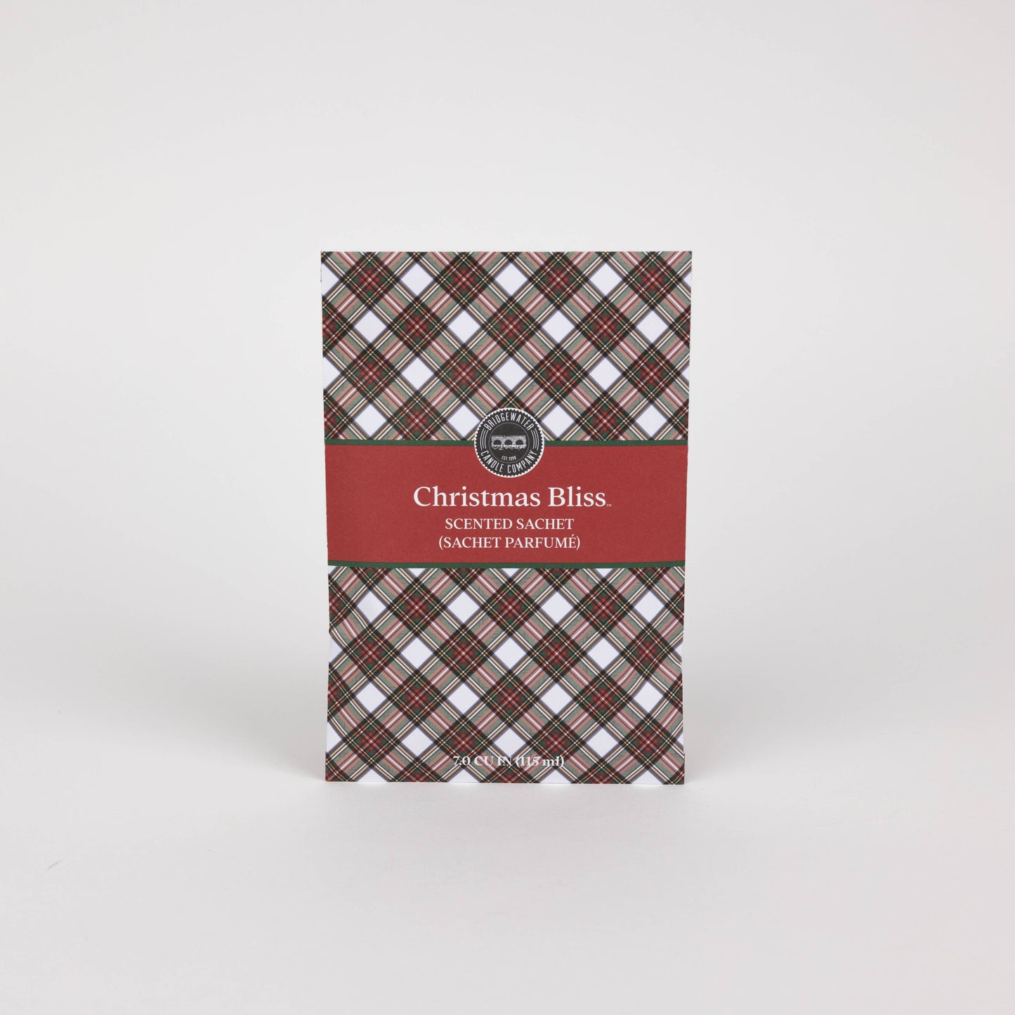 Christmas Bliss Plaid Sachet - 9 Pack | Christmas Gift