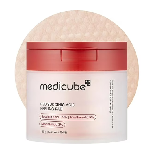 Medicube Red Succinic Acid Peeling Pad with Panthenol 70Pads