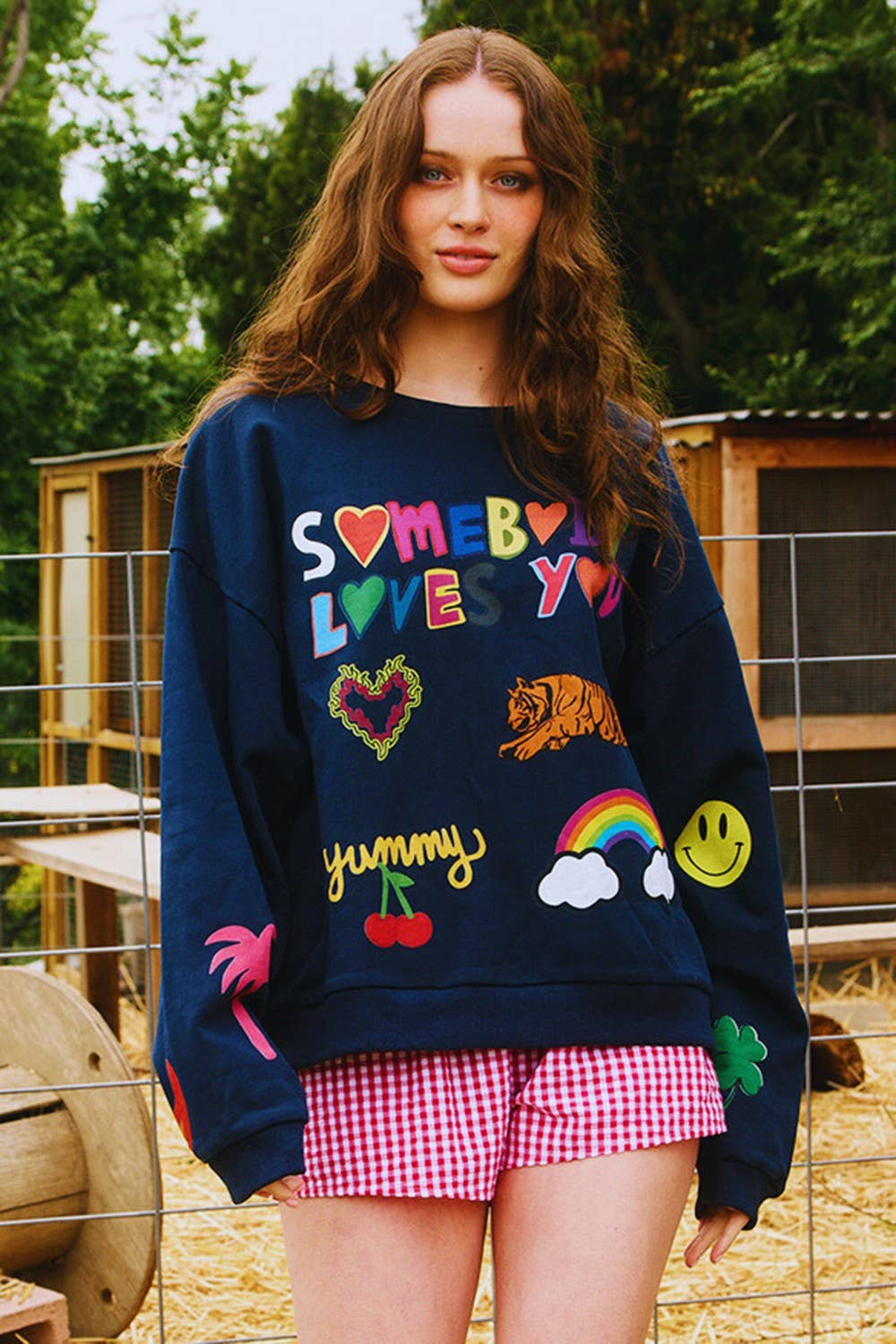 IT2537 'Somebody Loves You' Graphic Sweatshirts