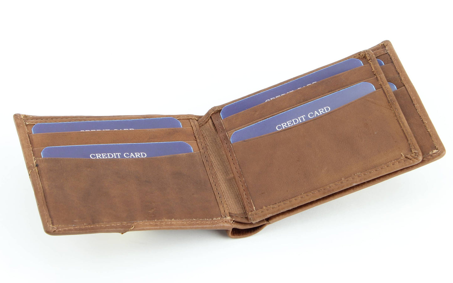 RFID Bifold w/Center I.D. Flap & Corner Contrast Notch 15715