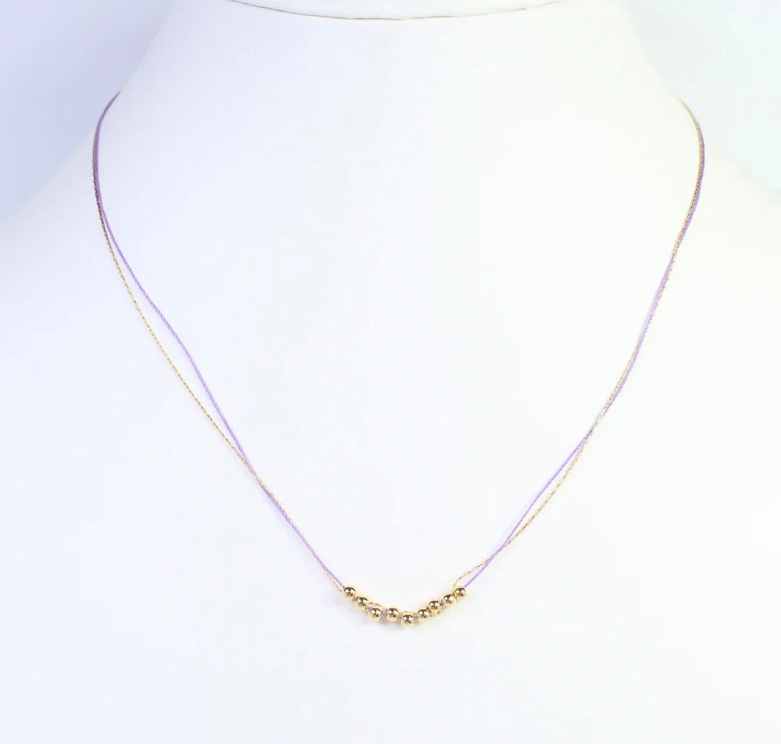 Odette Mini Cord Necklace
