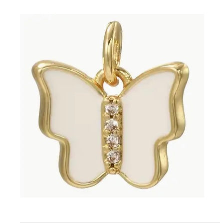 Butterfly Golden Charm