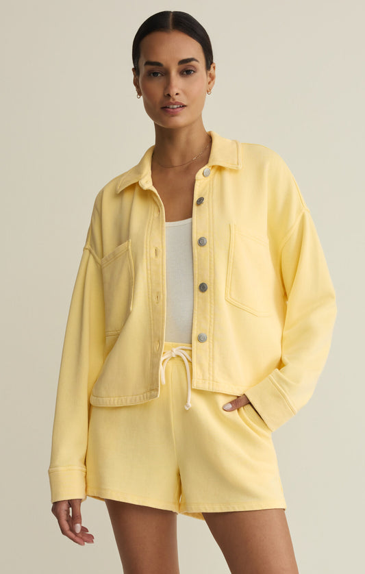Z Supply All Day Cropped Knit Jacket