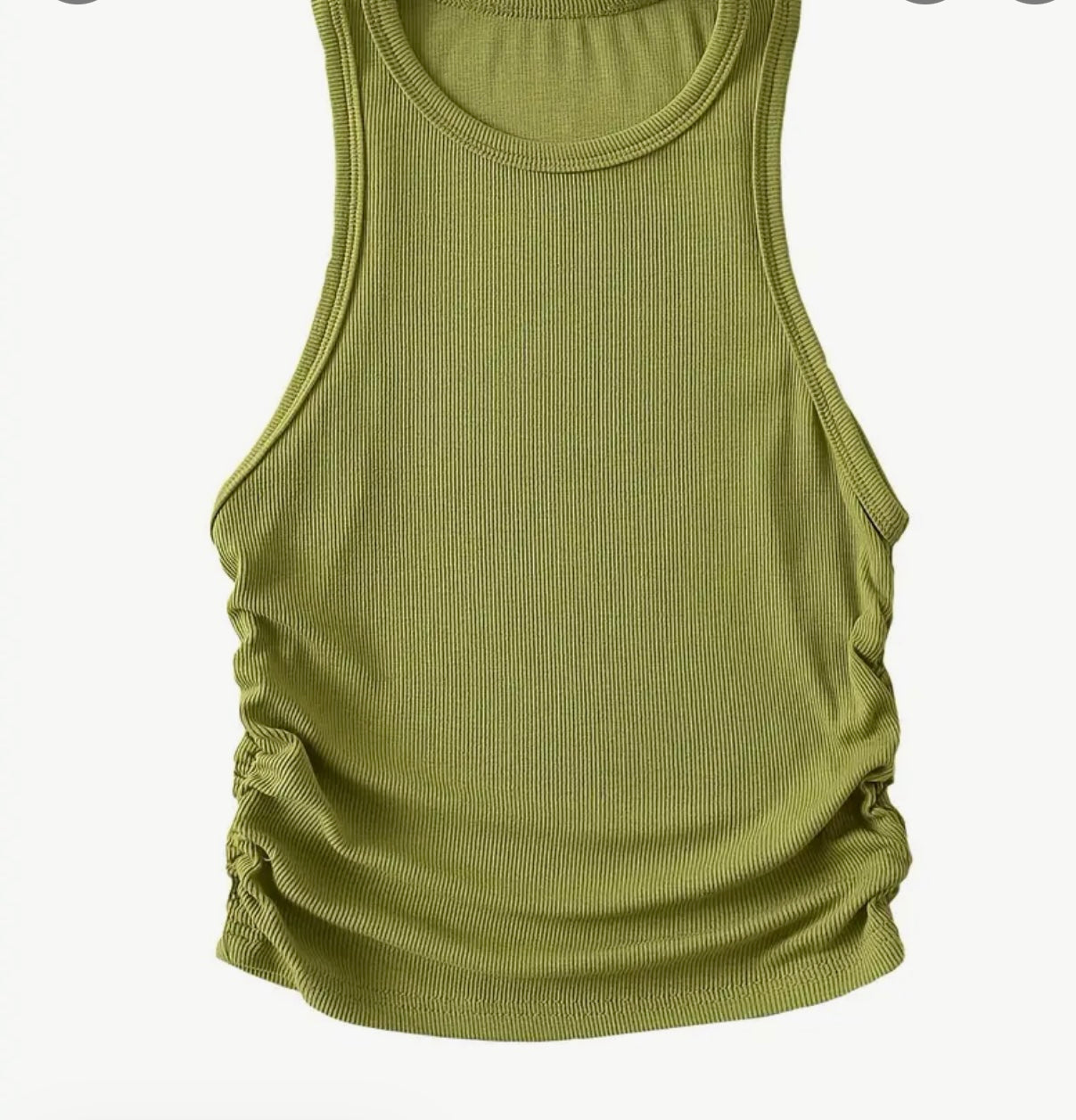 Tank Top with Sides Cinched