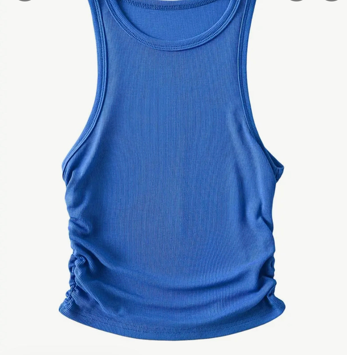 Tank Top with Sides Cinched