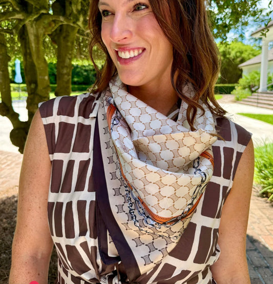 Saratoga Equestrian Scarf