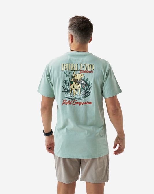 Burlebo Field Companion Heather Sage Tee