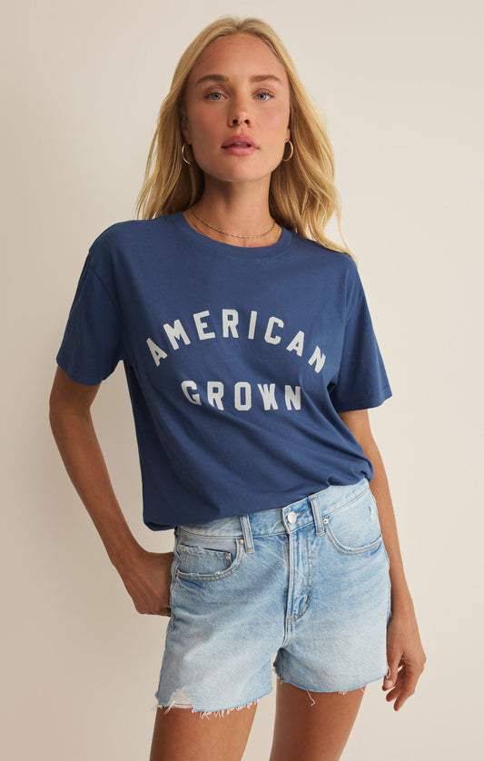 Z Supply American Grown Boyfriend Tee