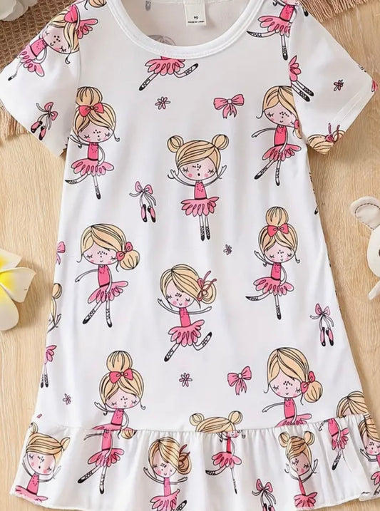 Little Girls Cotton Gown