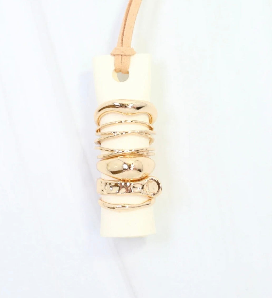 Gold Ring Set of 5