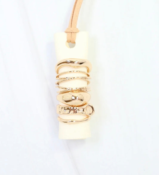 Gold Ring Set of 5