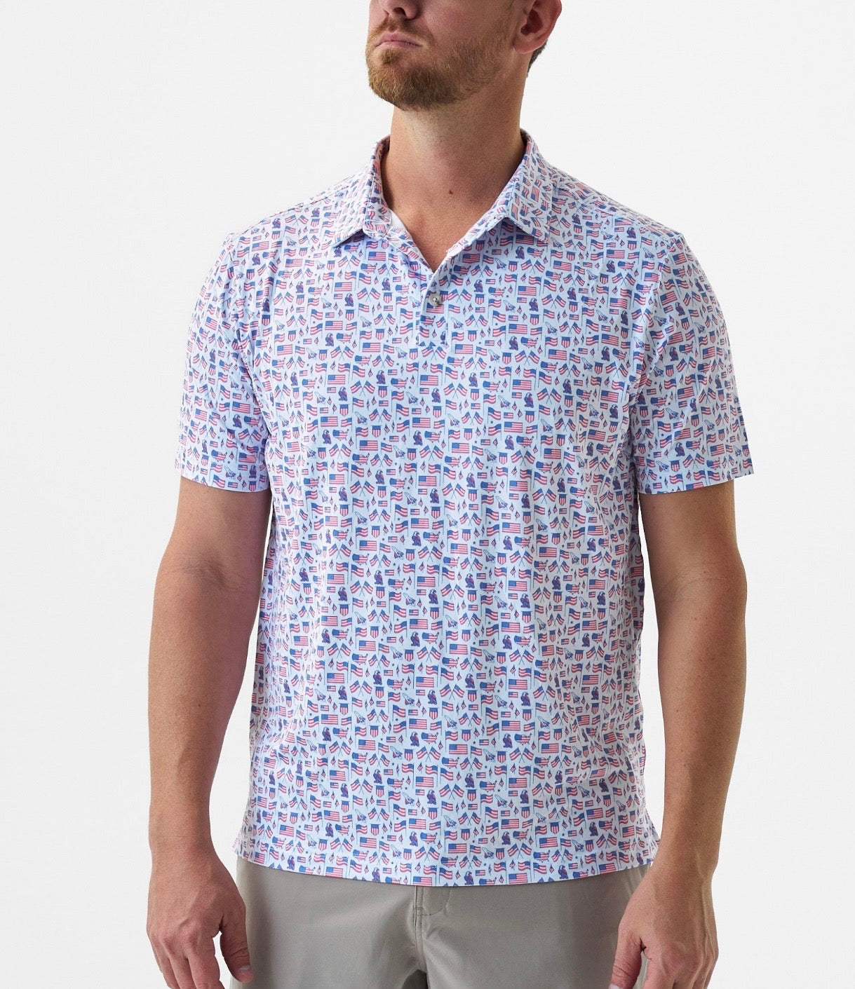 Burlebo Performance Polo-Old Glory