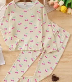 Girl's Cherry Pajamas