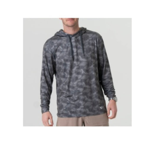 Performance Hoodie Stone Camo