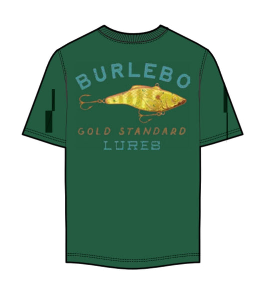 Burlebo Youth Lures Heather Forrest Green Tee