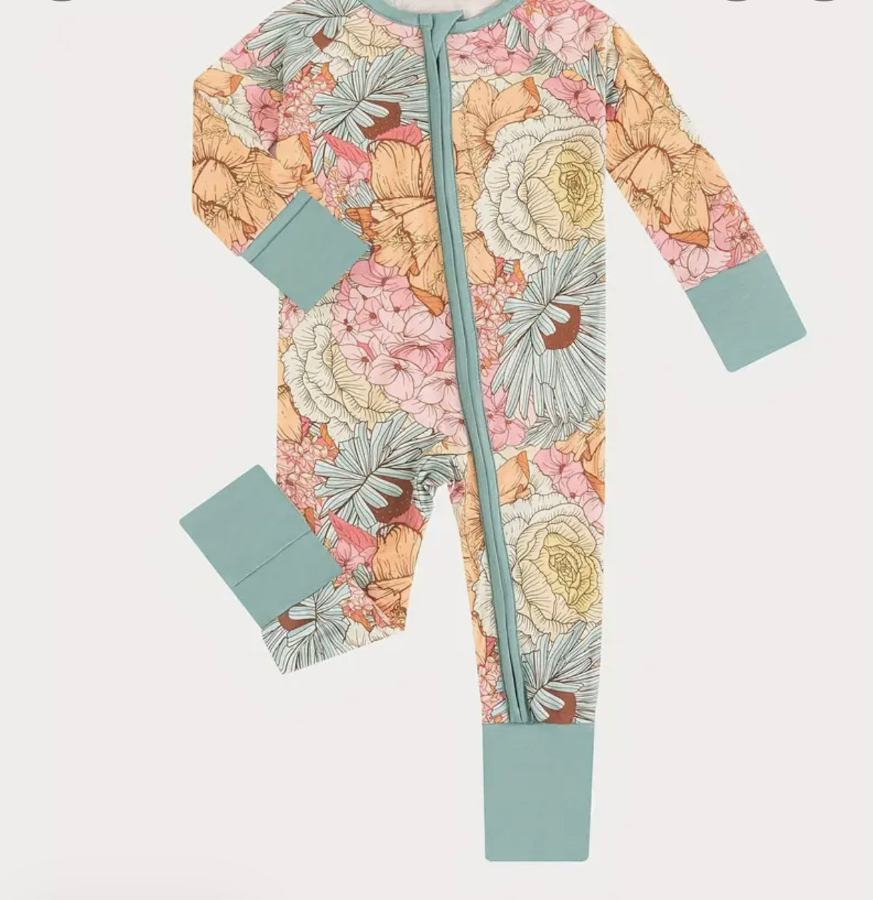 Baby zipper PJs