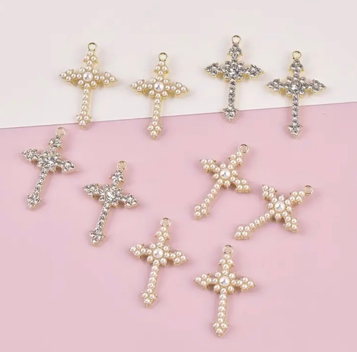 Elegant Cross Charm