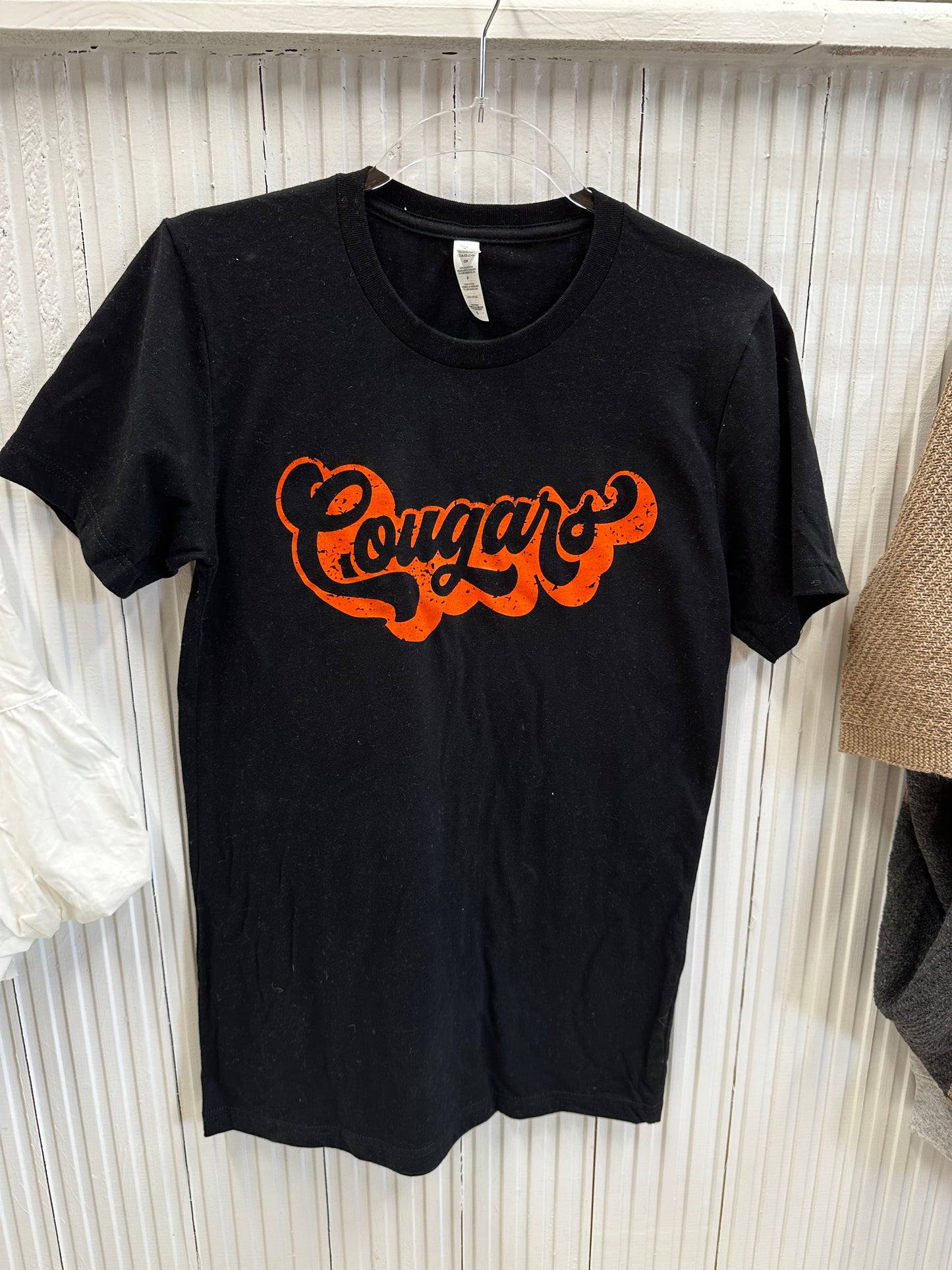 “Cougars” Groovy Mascot Tee