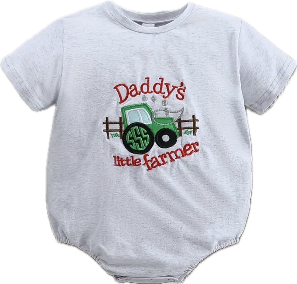 Toddler “Daddy’s little Farmer”