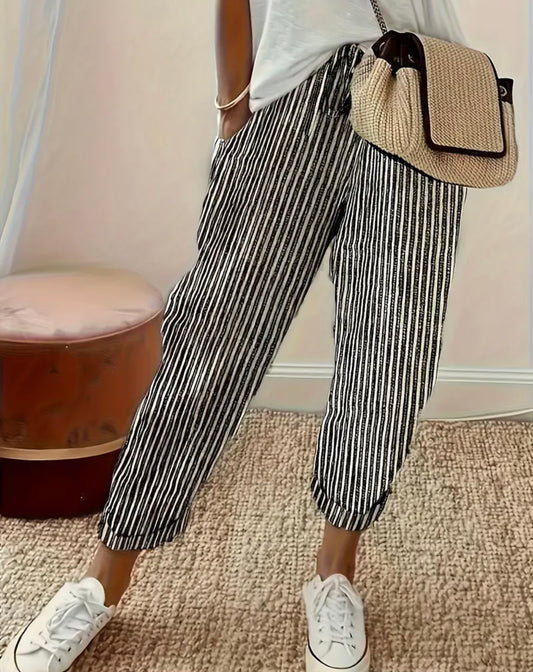 Striped Jogger Pants