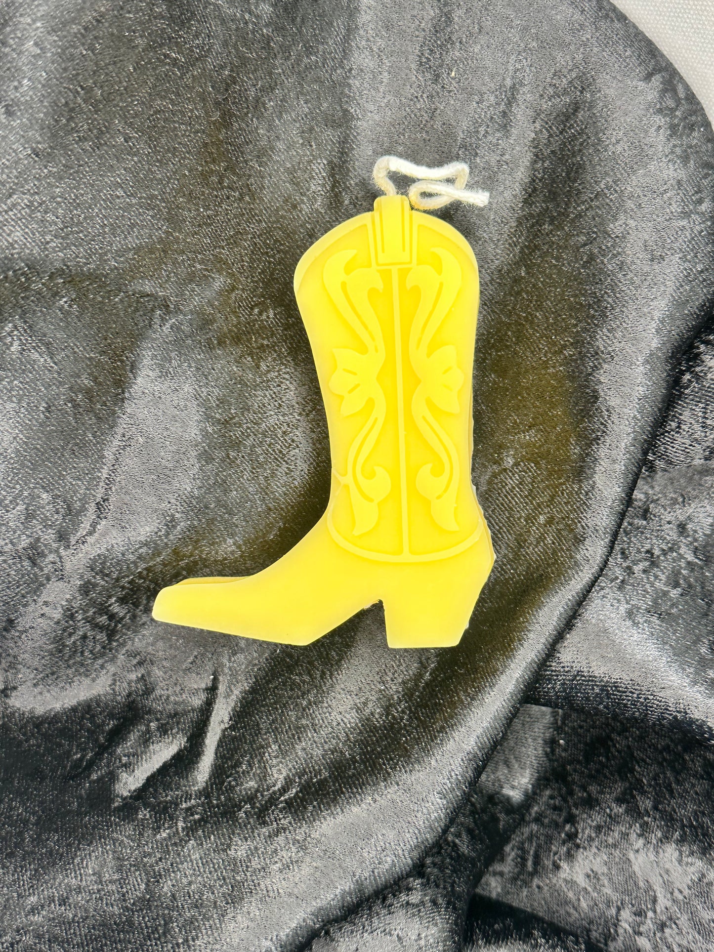 Sunshine Cowboy Boot Candle