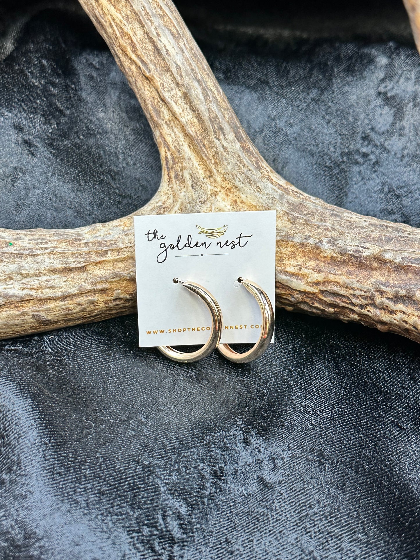 Small Gold Hoop Earrings