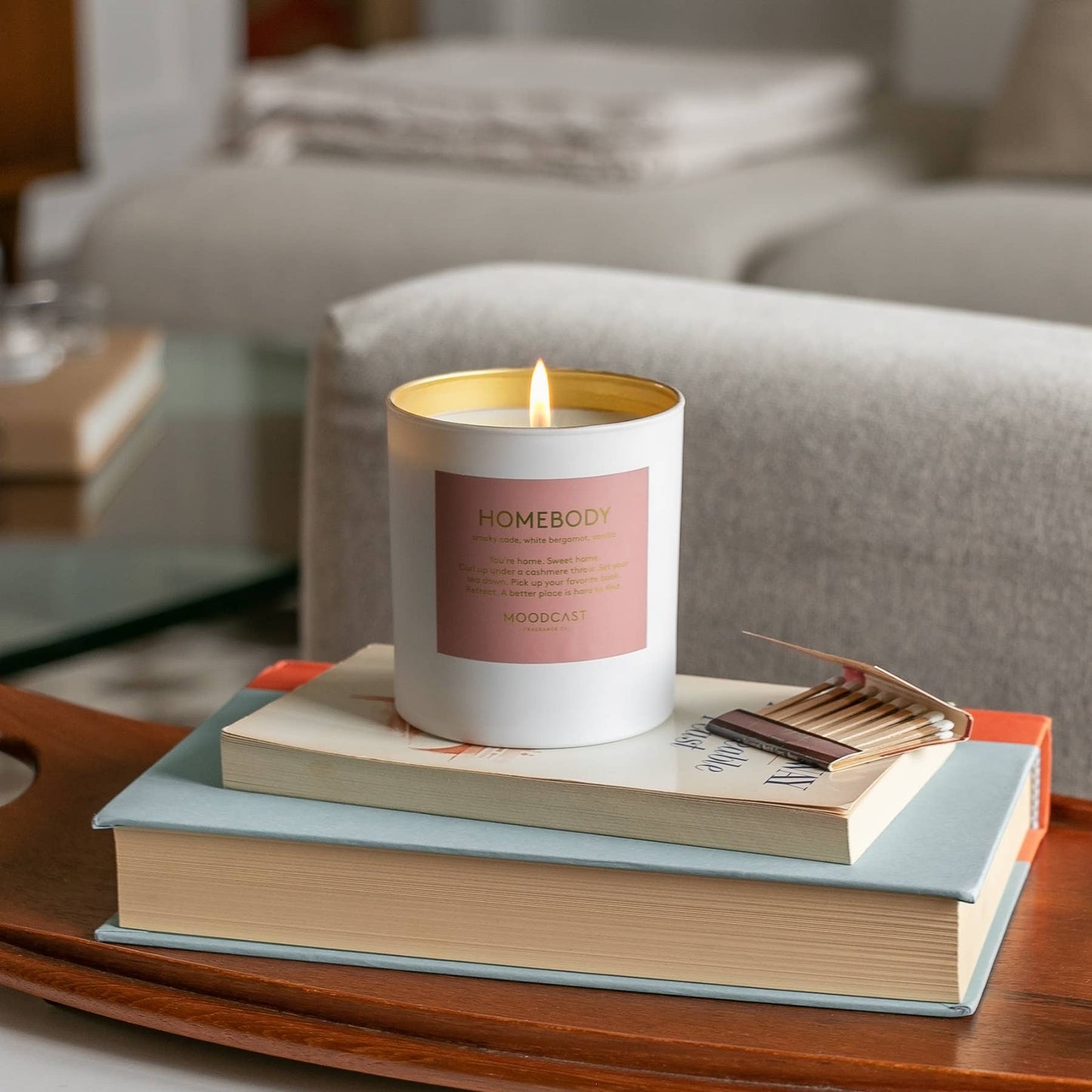 Coconut Wax Candle - Persona - Homebody - 8 oz Glass Jar