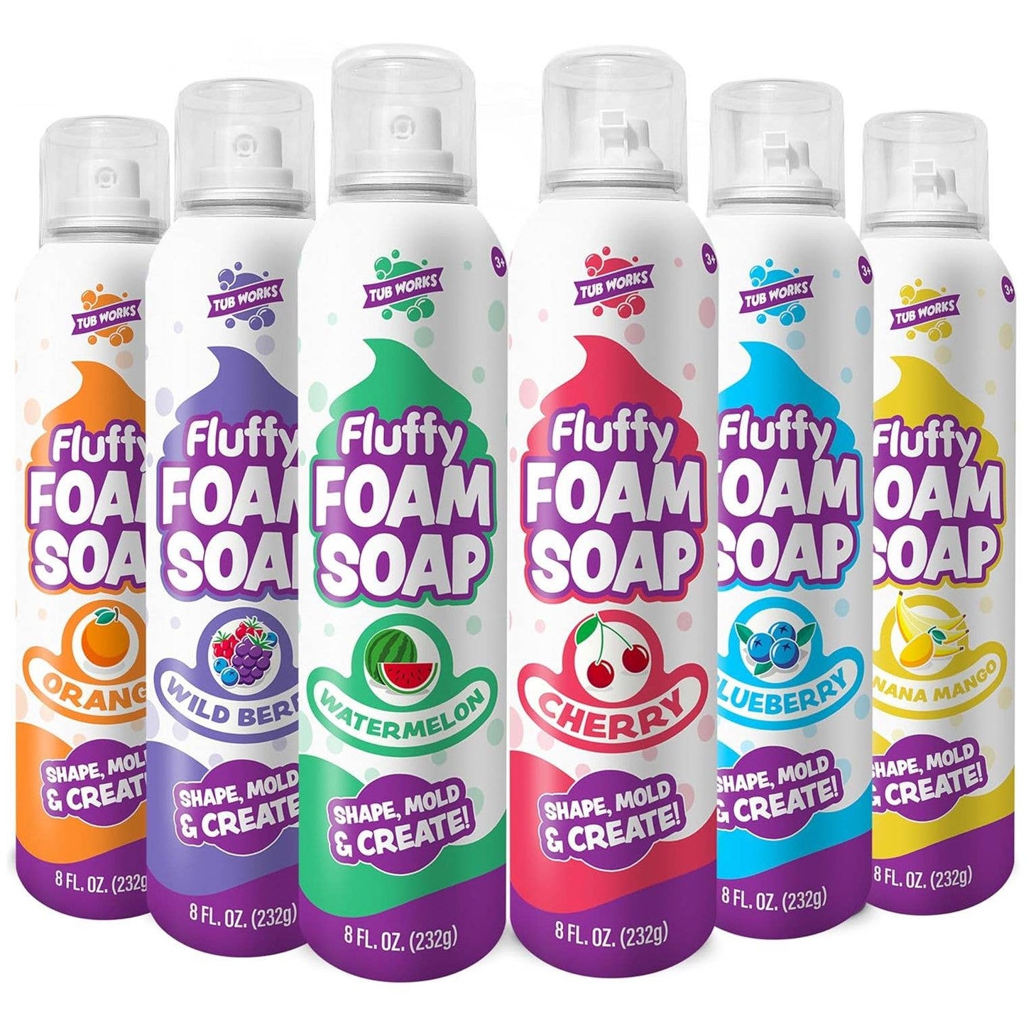 Tub Works® Fluffy Foam Soap