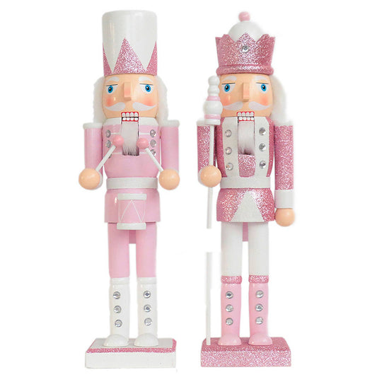 15" Pink Splendor Nutcrackers