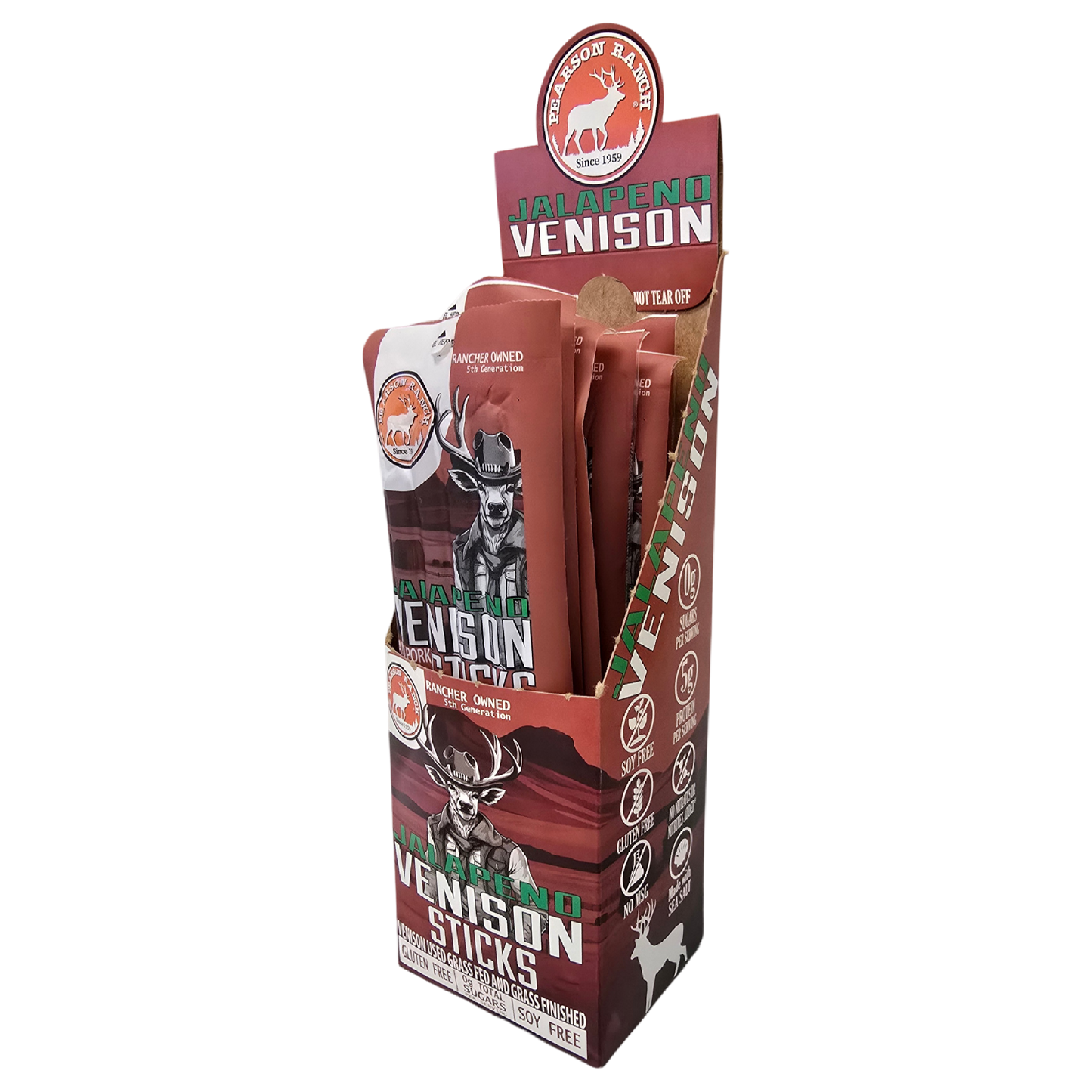 Venison Jalapeno Snack Stick